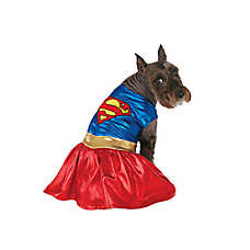 Rubie's Pet Shop Halloween Supergirl Dog & Cat Costume