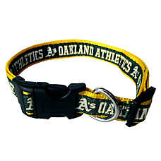 Oakland Athletics MLB Dog Collar