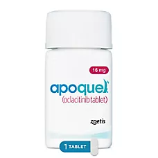 Apoquel (oclacitinib) Tablets for Dogs - 3.6mg, 5.4mg, or 16mg - Available in 1, 15, 30 or 60 Count