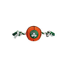 Pets First NBA Celtics Nylon Basketball Rope Dog Toy