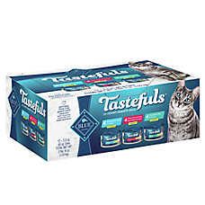 Blue Buffalo Tastefuls Wet Cat Food Flaked Variety Pack - Natural, 12ct, 3oz