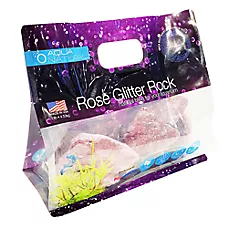 Aqua Natural Glitter Rocks - Rose Aquascaping Rock Decor