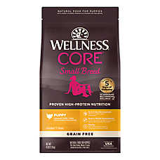 Wellness CORE Small Breed Puppy Food - Natural, Grain Free, Turkey & Salmon