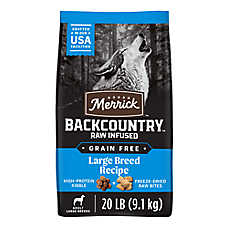 Merrick? Backcountry? Grain Free Large Breed Adult Dry Dog Food - Natural, Chicken & Lamb
