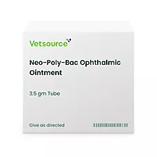 Neo Poly Bac Ophthalmic Ointment for Dogs, Cats & Horses, 3.5 g