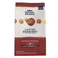 Natural Balance Limited Ingredient Diet Adult Dry Dog Food - Beef & Brown Rice