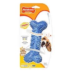 Nylabone Rubber Strong Braid Bone Chew Dog Toy