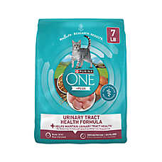 Purina ONE +Plus Urinary Tract Health Formula Dry Cat Food - Natural, Chicken