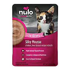 Nulo MedalSeries Kitten Wet Cat Food - Silky Mousse, Easy to Digest Formula, 1.75 Oz.