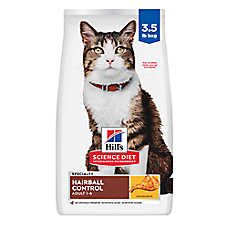 Hill's? Science Diet? Hairball Control Adult Dry Cat Food - Chicken