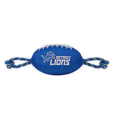 Detroit Lions Football Rope Dog Toy