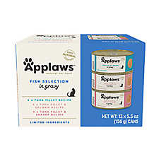Applaws Cat - Gravy, Fish, Variety Pack, 12 CT, 66 OZ