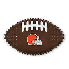 Cleveland Browns Hard Nylon Football Dog Chew Toy