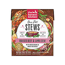 The Honest Kitchen Braised Beef & Lamb Stew All Life Stages Wet Dog Food - 10.5 oz