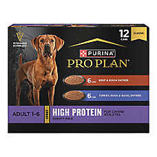 Purina Pro Plan Sport High Protein Variety Pack Adult Wet Dog Food - 13 Oz, 12 Count