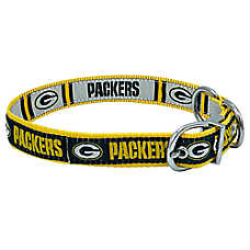 Pets First Green Bay Packers Reversible Dog Collar