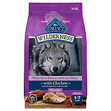 Blue Buffalo Wilderness High Protein Small Bite Adult Dry Dog Food - Chicken