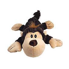 KONG? Cozie Spunky Monkey Plush Squeaker Dog Toy