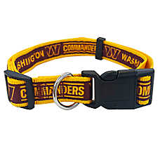 Pets First Washington Commanders Satin Ribbon Dog Collar