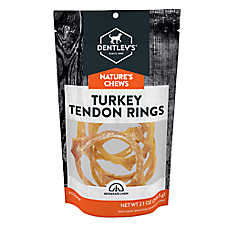 Dentley's? Nature's Chews Adult Dog Chews - Turkey Tendon Rings 6 ct