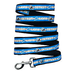 Pets First Detroit Lions Satin Pet Leash