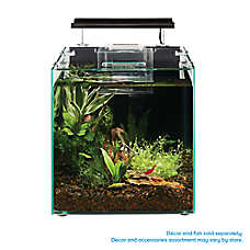 Top Fin? Shrimp & Plant Oasis Tank Aquarium - Shrimp & Plant Fish Tank - 3 Gallon