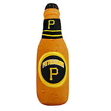 Pets First Pittsburgh Pirates Plush Bottle Dog Toy