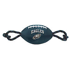 Pets First Philadelphia Eagles Football Rope Dog Toy