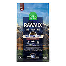 Open Farm RawMix Grain Free, High Protein Adult Dry Cat Food - Non-GMO, White Fish