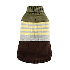 Hip Doggie Color Block Dog Dog Sweater