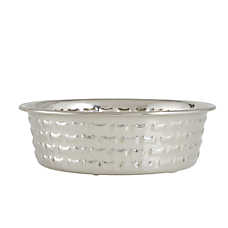 Top Paw? Embossed Bones Stainless Steel Dog Bowl, 3-cup