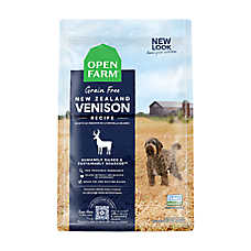 Open Farm Grain Free Adult Dry Dog Food - Humanely Raised & Sustainably Sourced, Venison