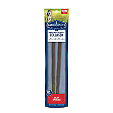 Barkworthies Daily Health Boost Collagen Beef Stick Dog Chews 12" - 2 Count