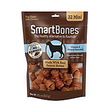 SmartBones? Mini Chews Dog Treat - Peanut Butter