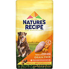 Nature's Recipe Adult Dry Dog Food - Chicken, Sweet Potato, Pumpkin