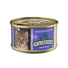 Blue Buffalo Wilderness Kitten Wet Cat Food - Grain Free, Pate, 3 Oz.