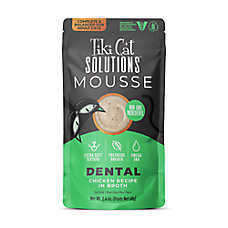 Tiki Cat? Solutions&trade; Mousse Wet Cat Food - Dental, 2.4 Oz