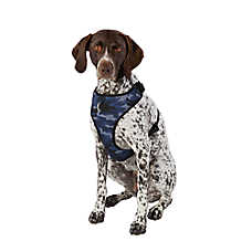 Top Paw? Camo Dog Harness, Adjustable Dog Harness, Vest Dog Harness, Blue, Black, Multiple Sizes