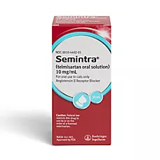 Semintra (telmisartan) Oral Solution for Cats 10 mg/ml, 35 mL