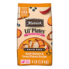 Merrick? Lil' Plates? Grain Free Small Breed Adult Dry Dog Food - Natural, Chicken & Sweet Potato