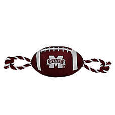 Pets First Mississippi State University Football Rope Dog Toy