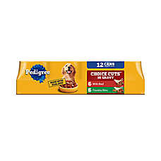 Pedigree? Choice Cuts In Gravy Adult Wet Dog Food - Beef & Country Stew, 13.2 oz. Cans, 12 Count
