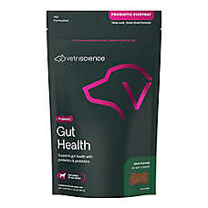 VetriScience Dog Probiotic Everyday Gut Health Supplement, Digestive Support, Duck Flavor, 45 Count