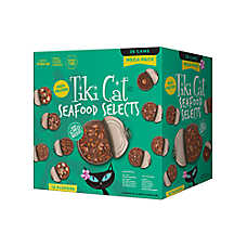 Tiki Cat Seafood Selects Cat Food Non-GMO, Natural, Variety Pack 36ct