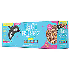 Tiki Cat? Friends &trade; Wet Cat Food -  Non-GMO, Grain & Potato Free, Variety Pack, 8 CT, 44 OZ