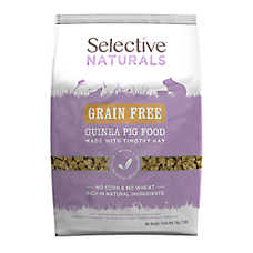 Science Selective Grain Free Guinea Pig Food - 4 Lbs - Veterinarian Recommended