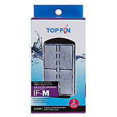 Top Fin? Internal Filter Cartridges - IF-M - Fish Tank Filter Cartridges - 20 Gallon