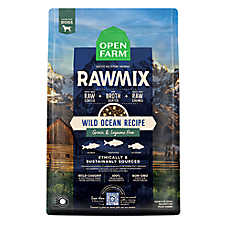 Open Farm RawMix Wild Ocean Recipe Grain Free Adult Dry Dog Food - with Salmon, Whitefish & Rockfish