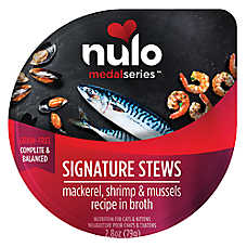 Nulo MedalSeries All Life Stages Wet Cat Food - Signature Stews, Grain Free, 2.8 Oz.
