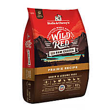 Stella & Chewy's Wild Red Grain Free Adult Dry Dog Food - Freeze-Dried, Raw Coated, Prairie Recipe